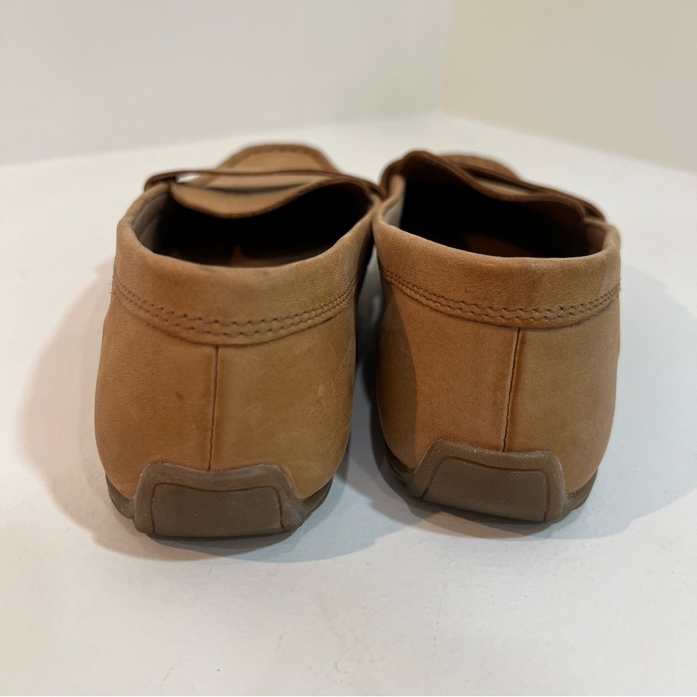 Joie Camel Leather Slip-On Shoes - Picture 7 of 9